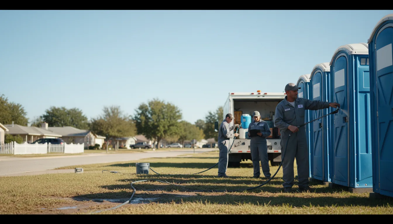 Long-Term Portable Toilet Rental in Euclid, OH near me